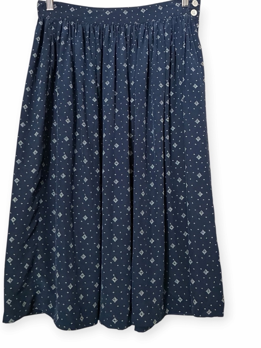 Vintage J.McLaughlin 100% Silk Midi Skirt